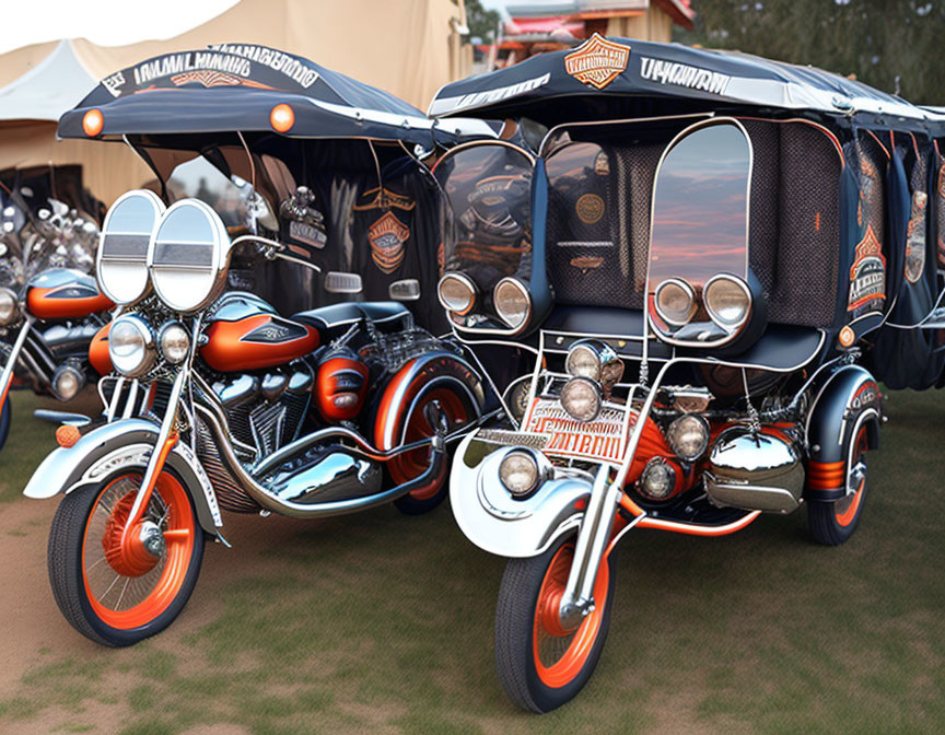 Harley Davidson tuktuks