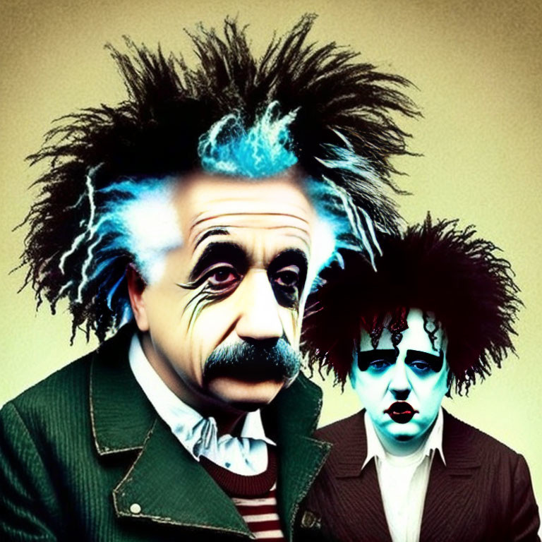 Einstein + Robert Smith