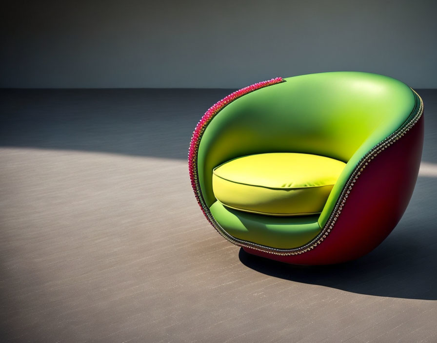 An armchair that looks like an Apple 2
