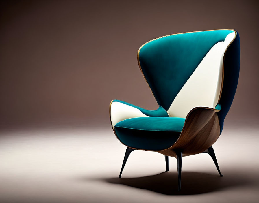 An armchair that looks like a cassowary