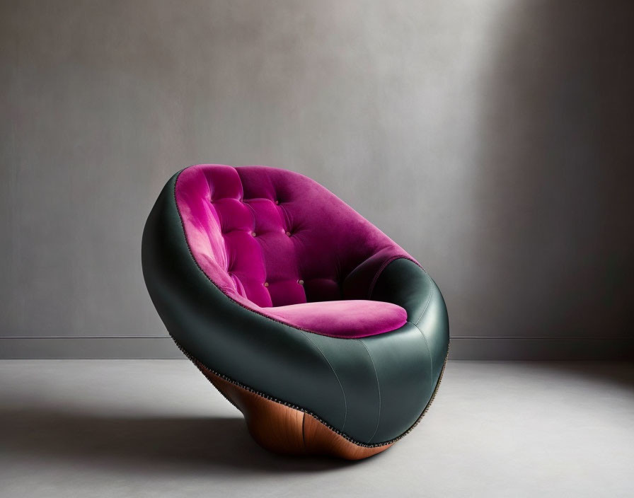 An armchair that looks like a spleen