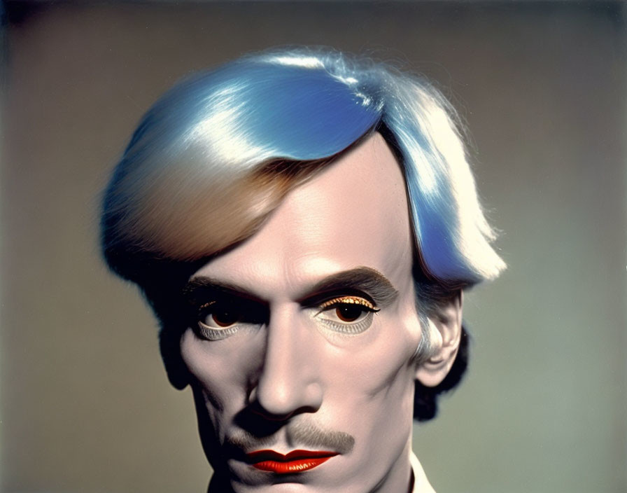 Portrait of Andy Warhol by Salvador Dalí