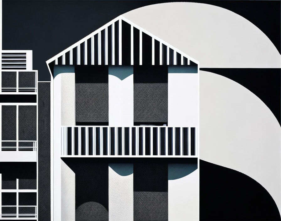 The architecture of Roy Lichtenstein