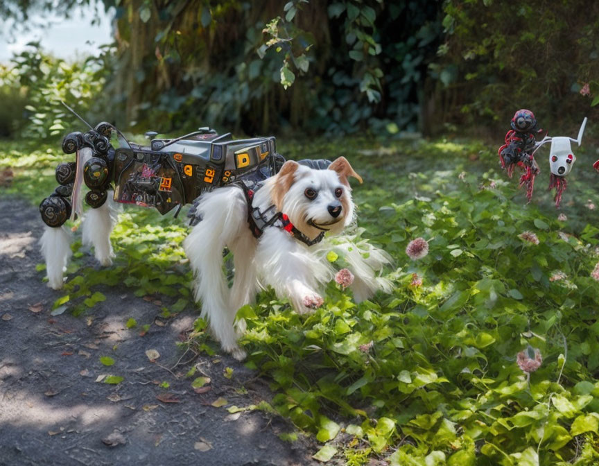 one of those zombie-spider-dog robots