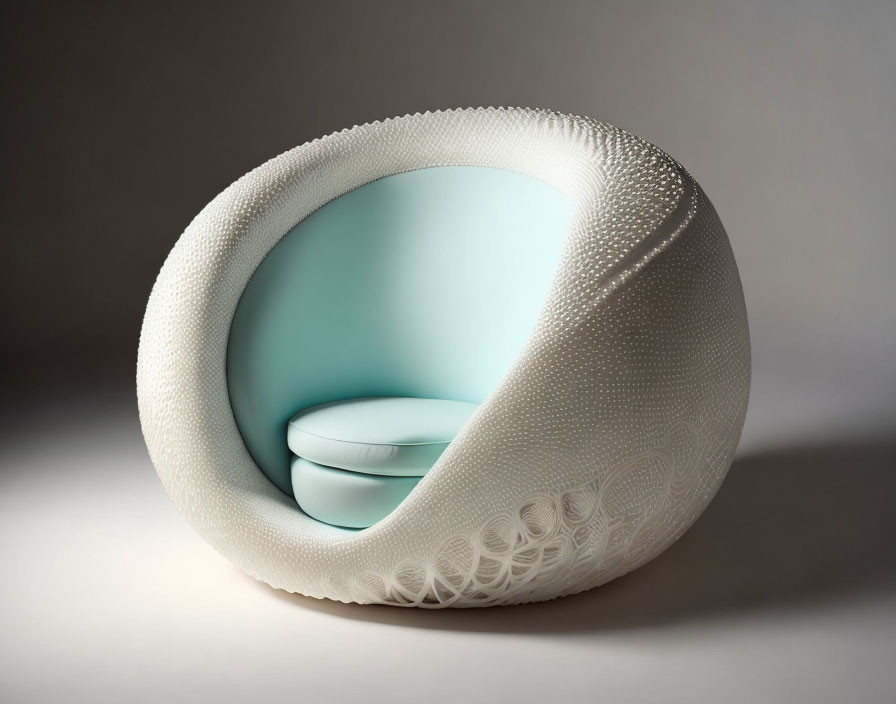 An armchair in the shape of a torus