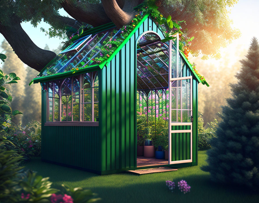 treehouse greenhouse