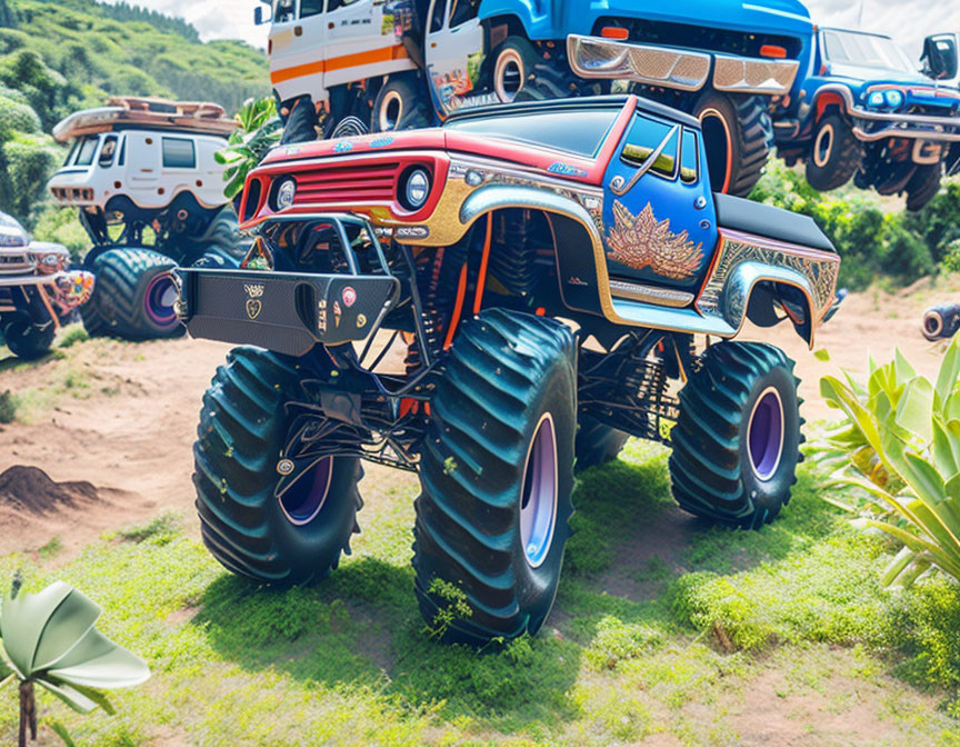 Tiny Thai monster truck