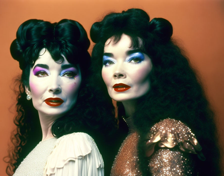 Kate Bush and Björk perform a duet in the '80s