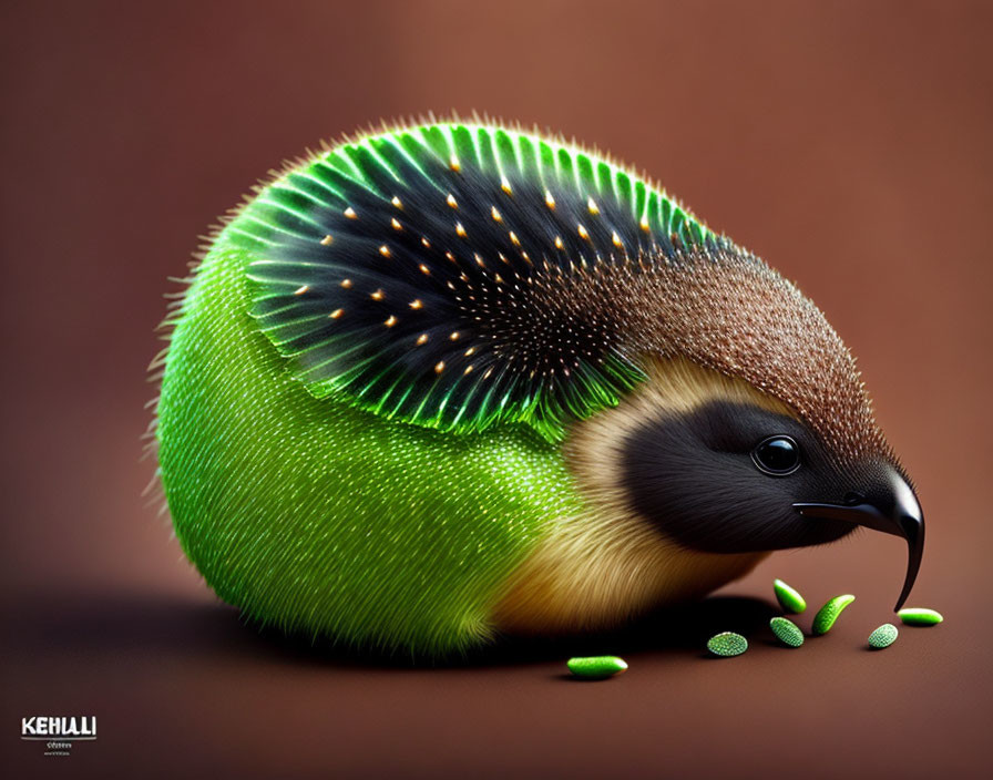 kiwi + echidna