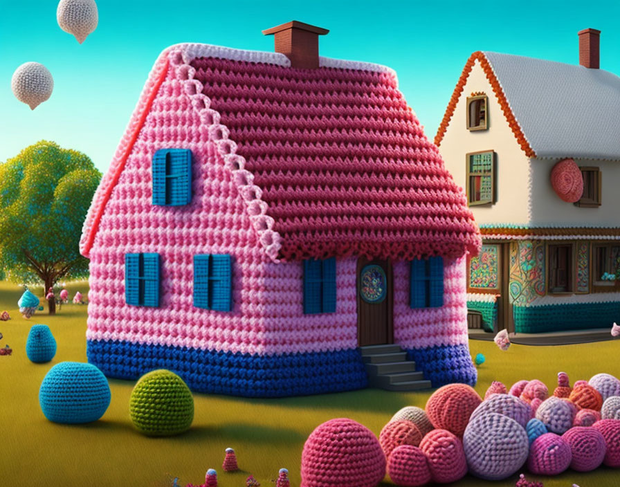 The entire town may be under crochet.