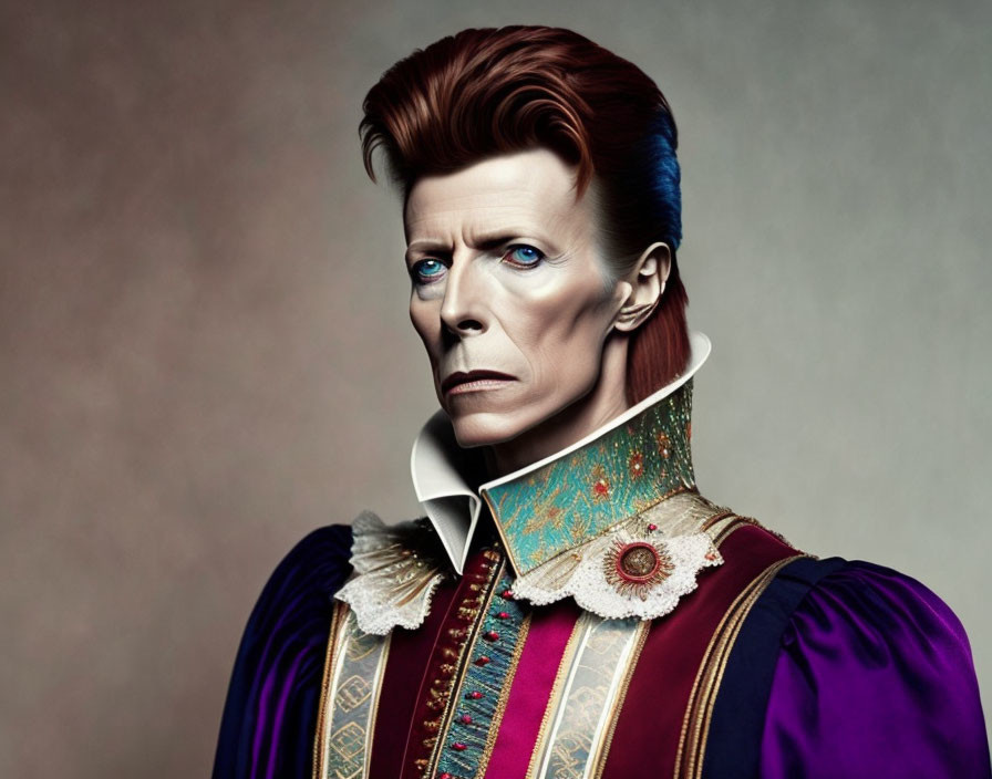 A mix of Shakespeare and David Bowie