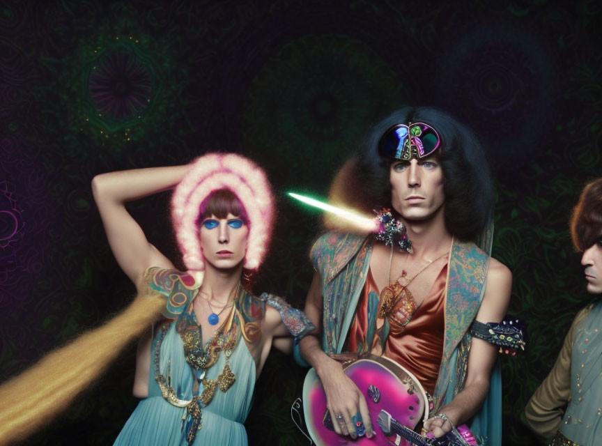 '60s psychedelic rock duo "Use the Force"