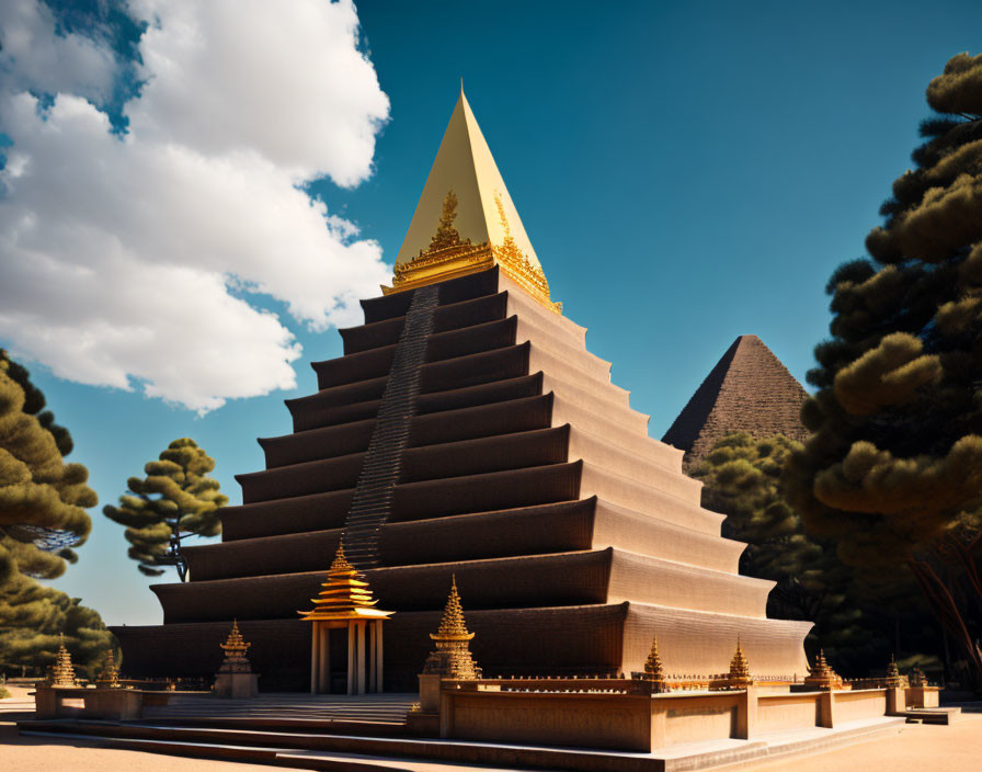 pagoda pyramid