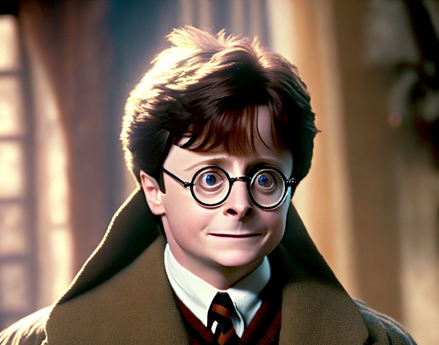 Michael J Fox as Harry Potter
