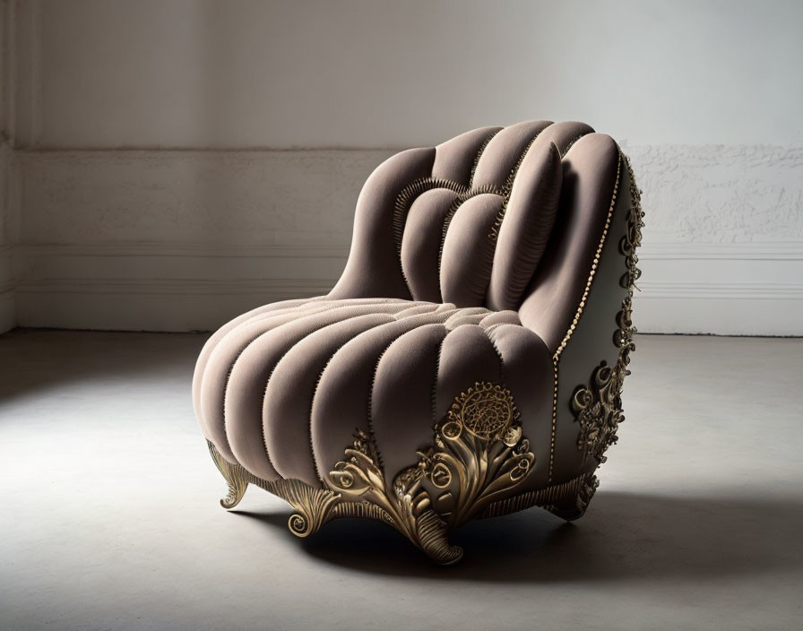 An armchair made out of slugs and snails