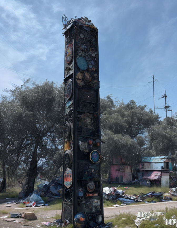Junkpunk monument