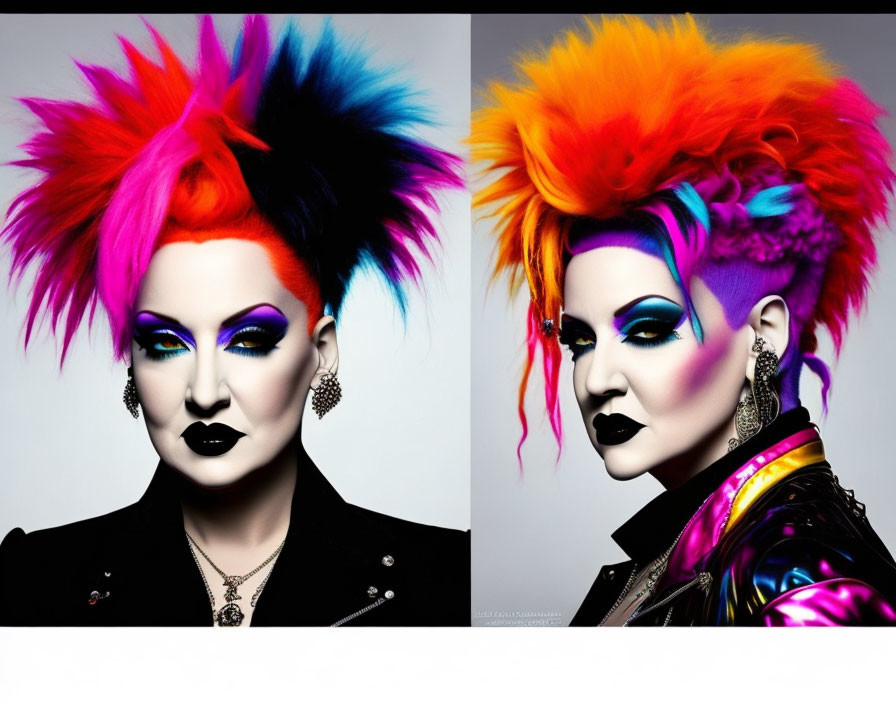 A combination of Cyndi Lauper and Boy George