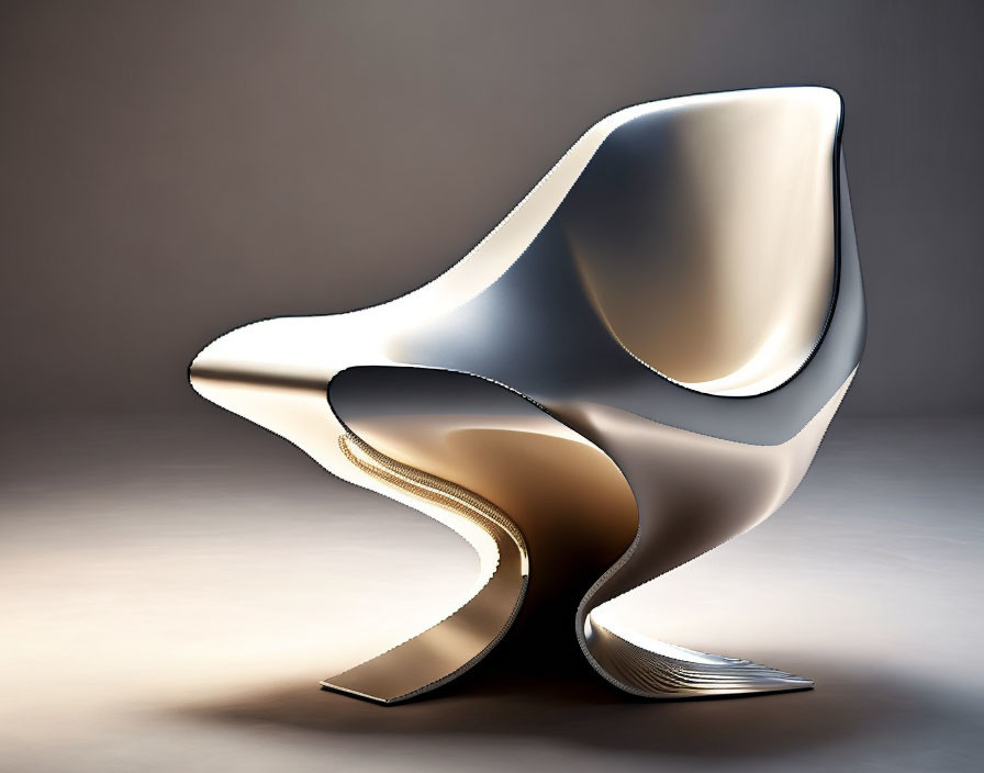 An armchair that looks like Zaha Hadid's