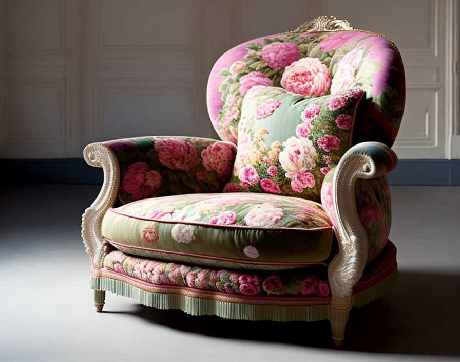 An armchair by Claude Monet