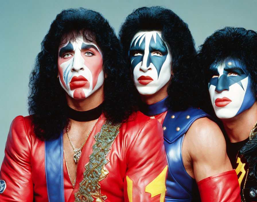 KISS, but every member mixed with Ultimate Warrior