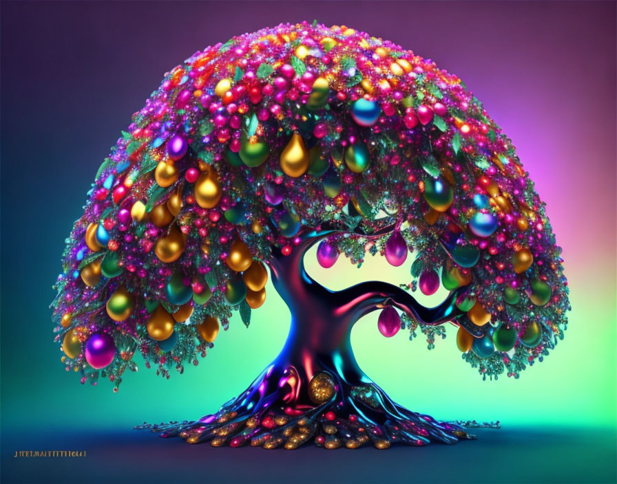 The fruit of the bling tree.