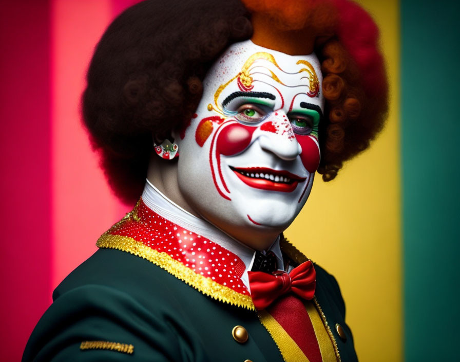 A combination of Ronald McDonald and Sideshow Mel
