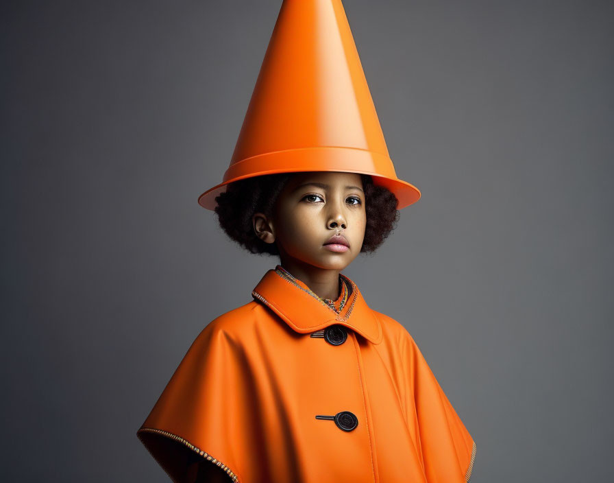 traffic cone witch's hat