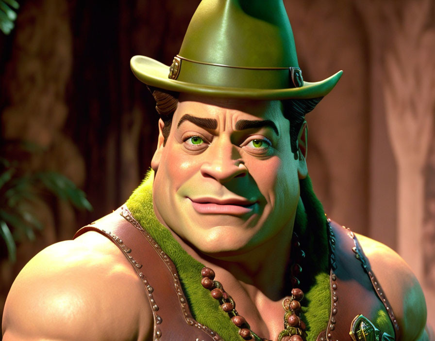 Brendan Fraser *is* Shrek!