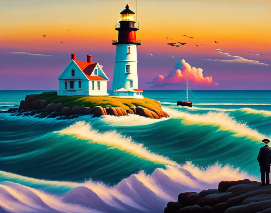 Cape Cod Lighthouse Keeper