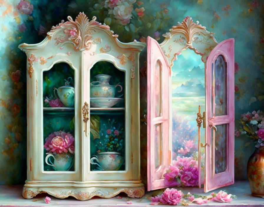 Romantic cupboard