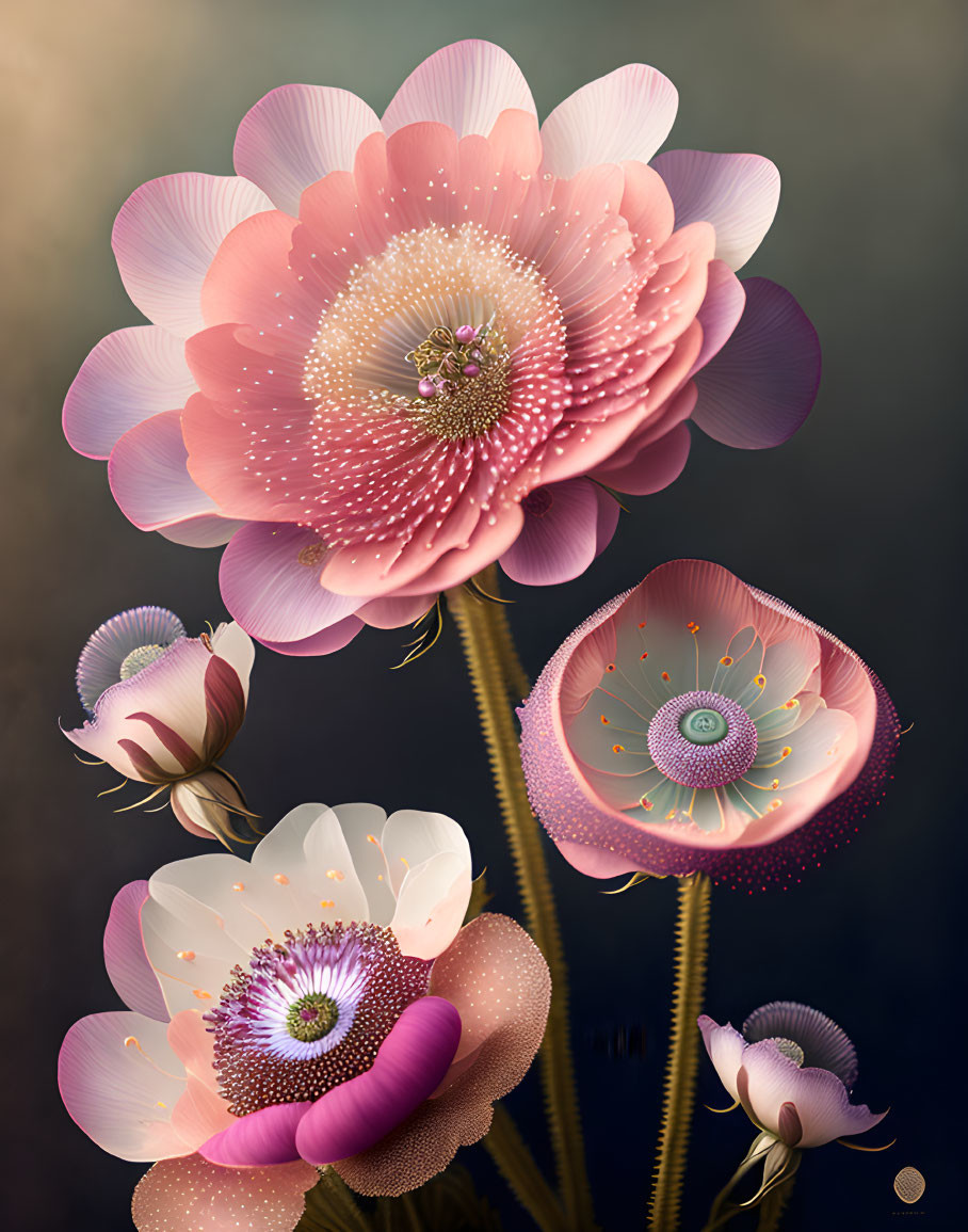 The Anemone flower, beyond compare