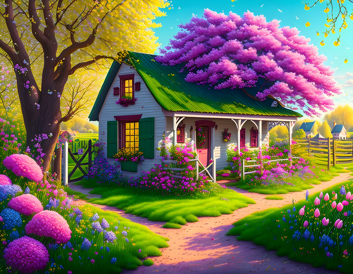 Blooming house 