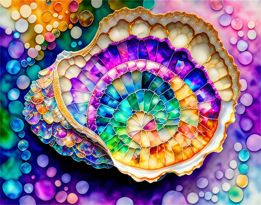 Mosaic shell
