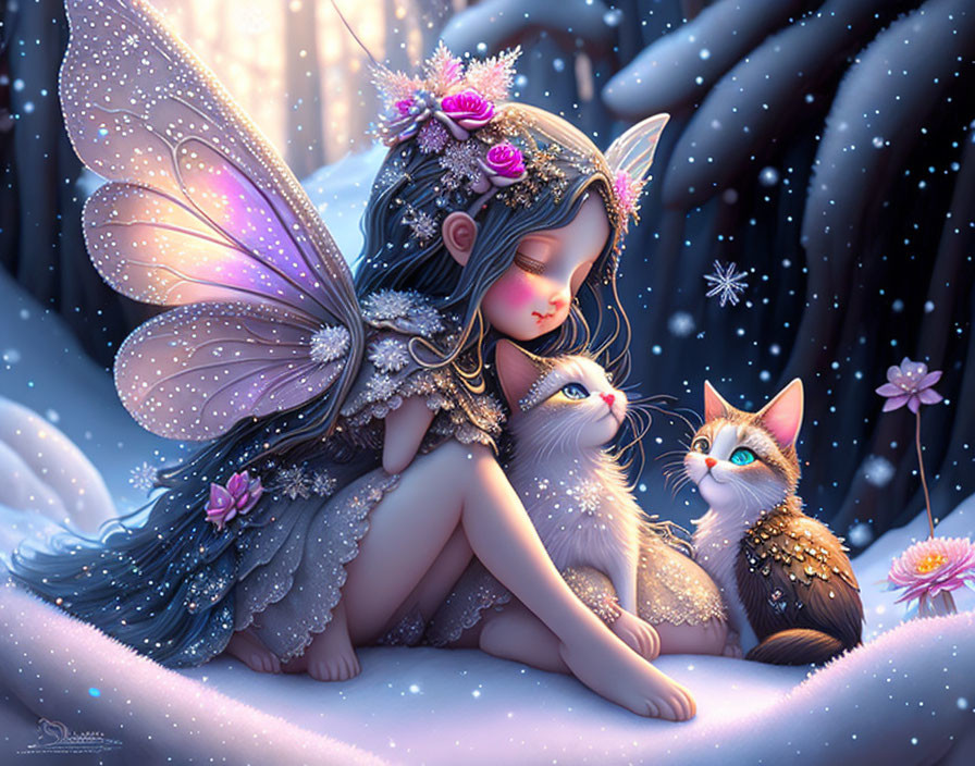 Kitten fairy (legs :D )