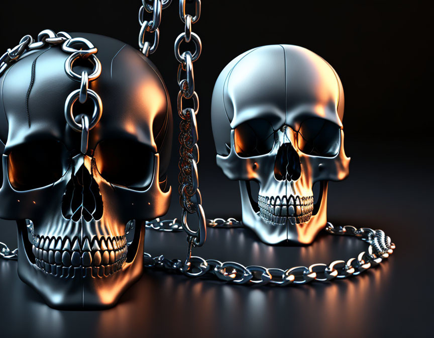 Chained Skull