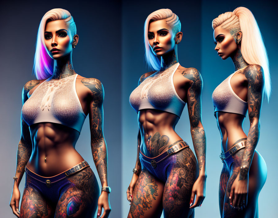 Fit and Tattooed