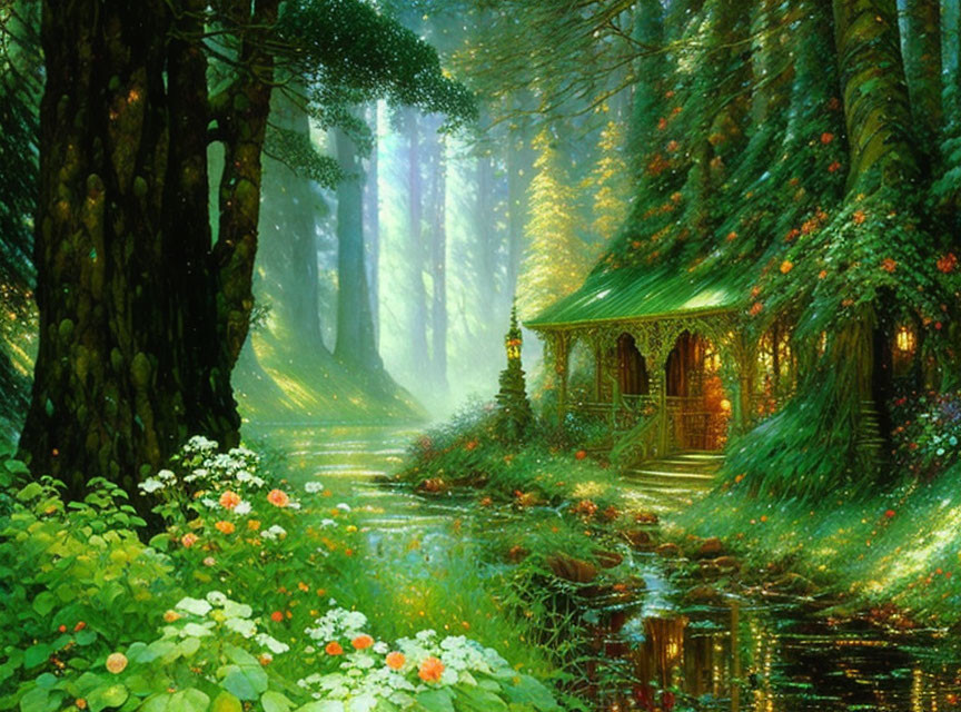 The house in the valley of fairies