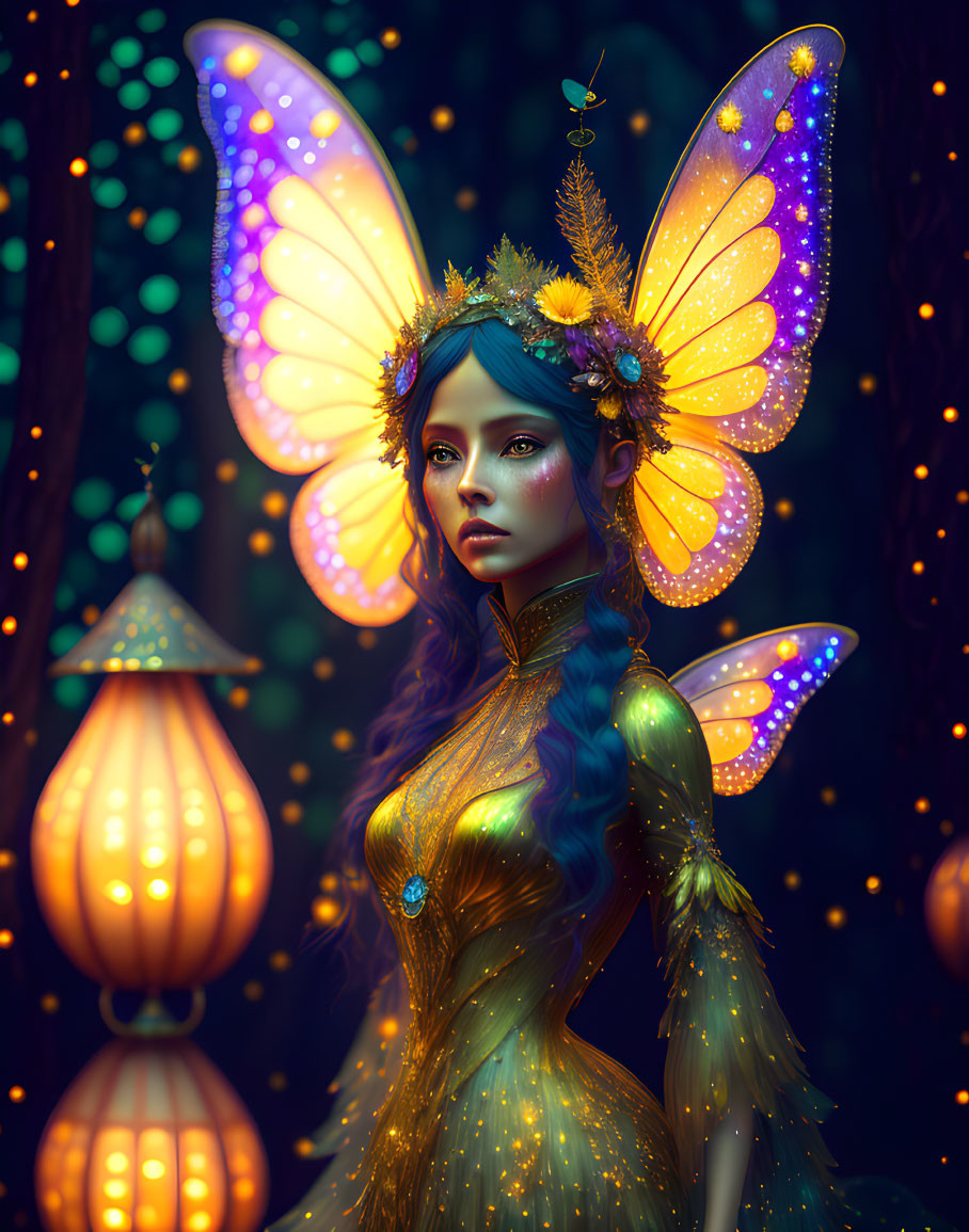 Amazing night fairy