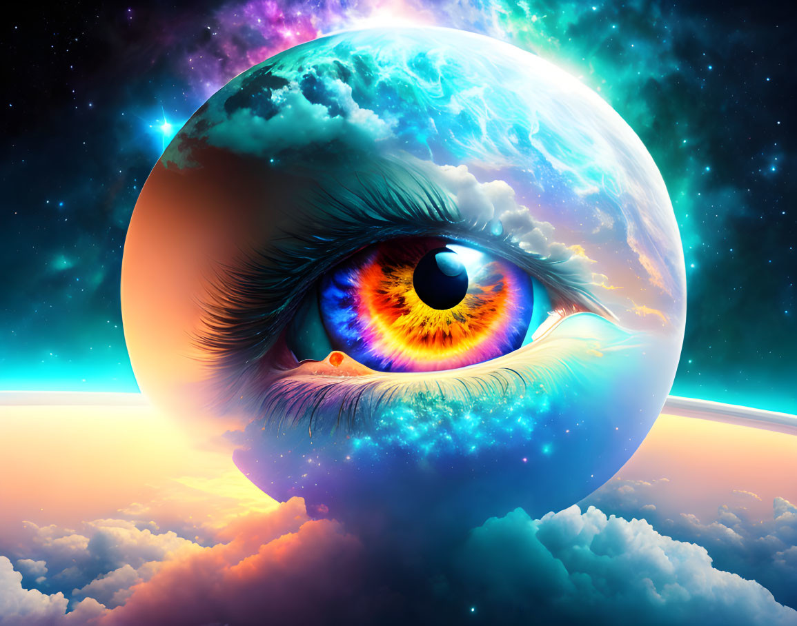 The eyes of the universe