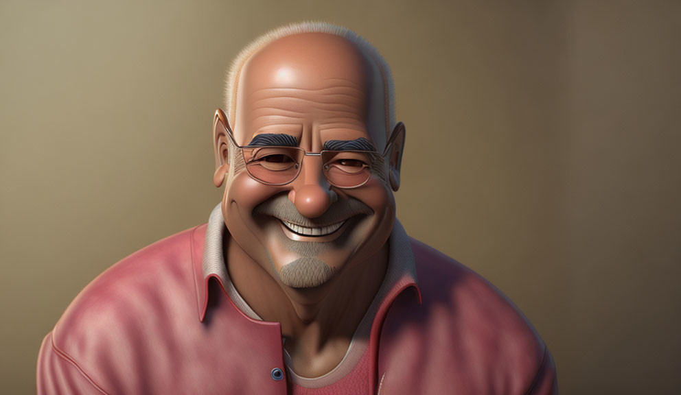 happy old guy