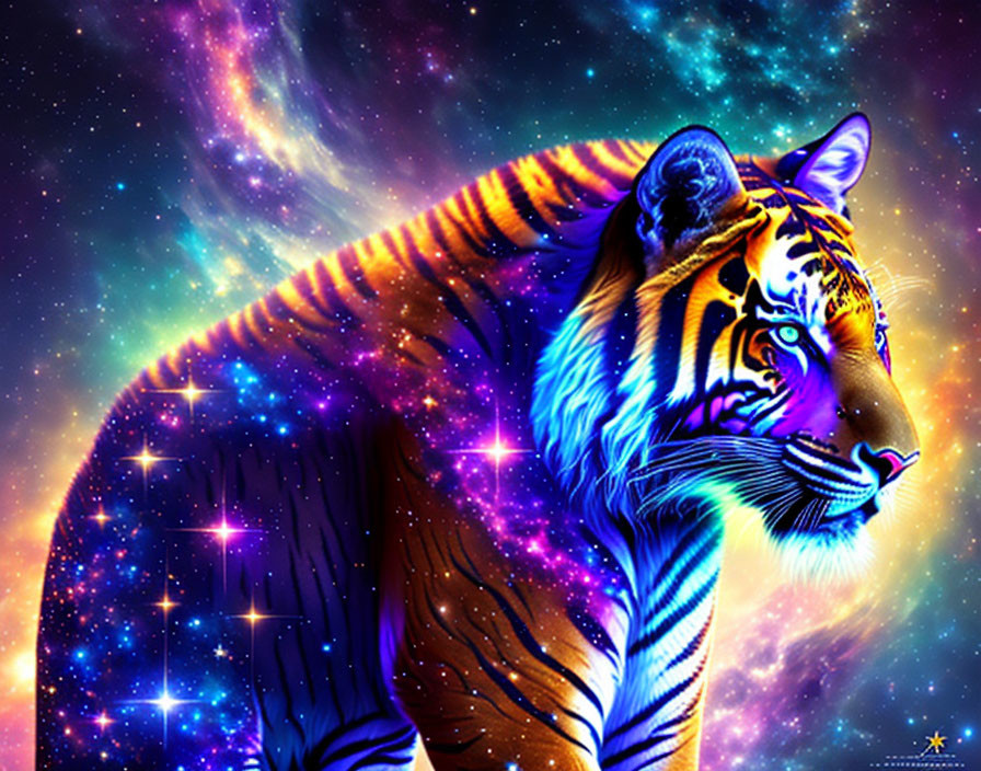 Wallpaper Galaxy Lion Lion Tiger Android Soundcloud Background   Download Free Image