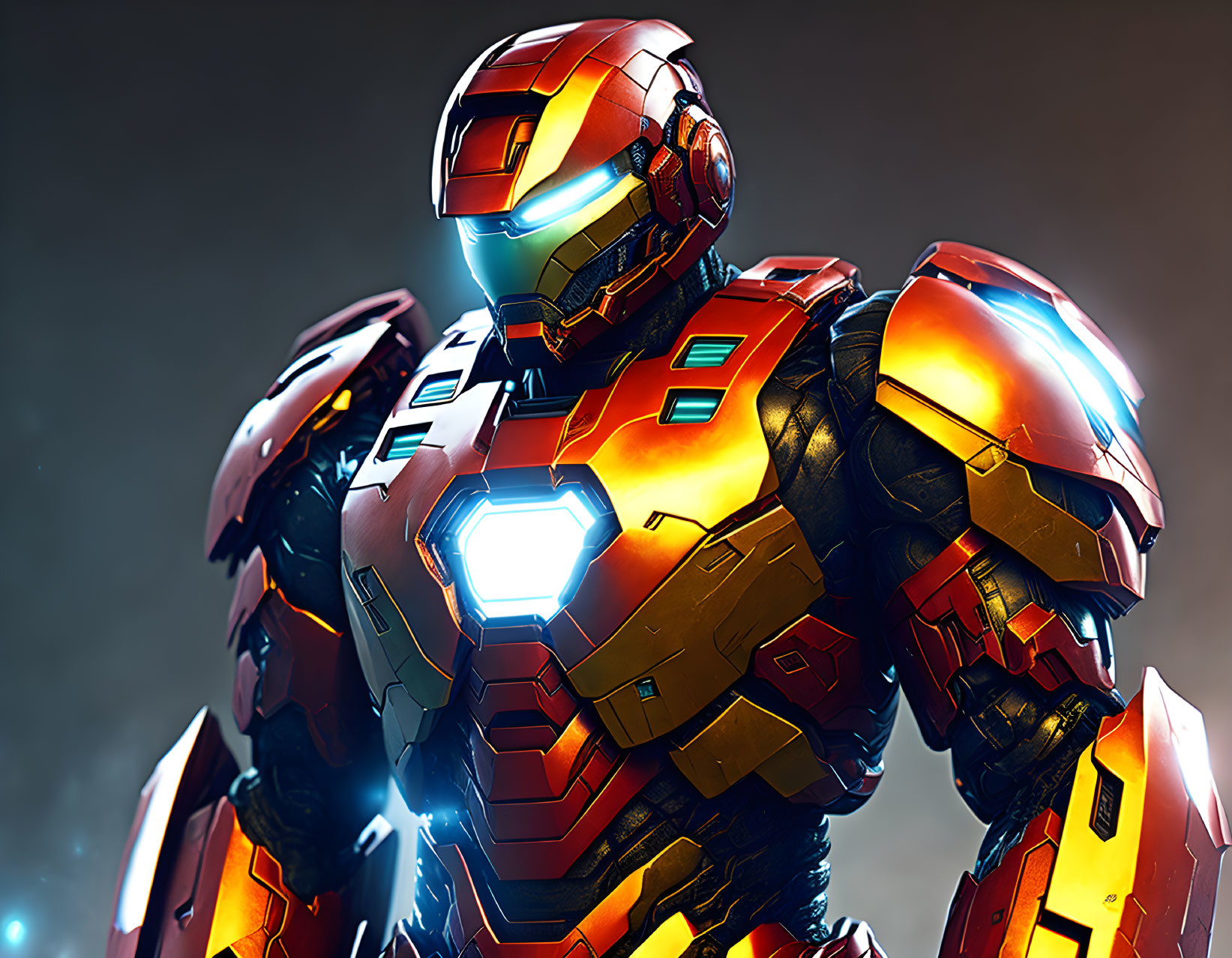 Iron Man Amour inspired by Spartan Armor from Halo