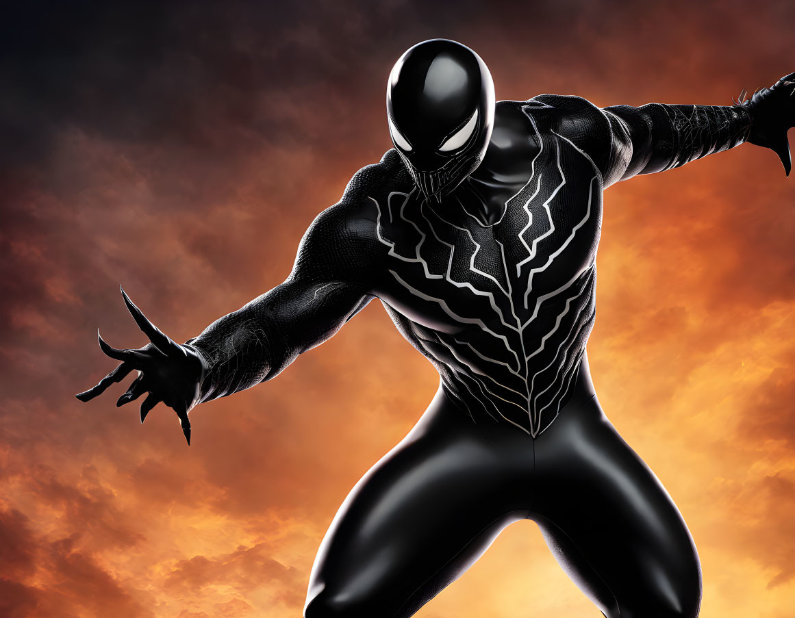 Black symbiote suit, AKA ‘Venom’