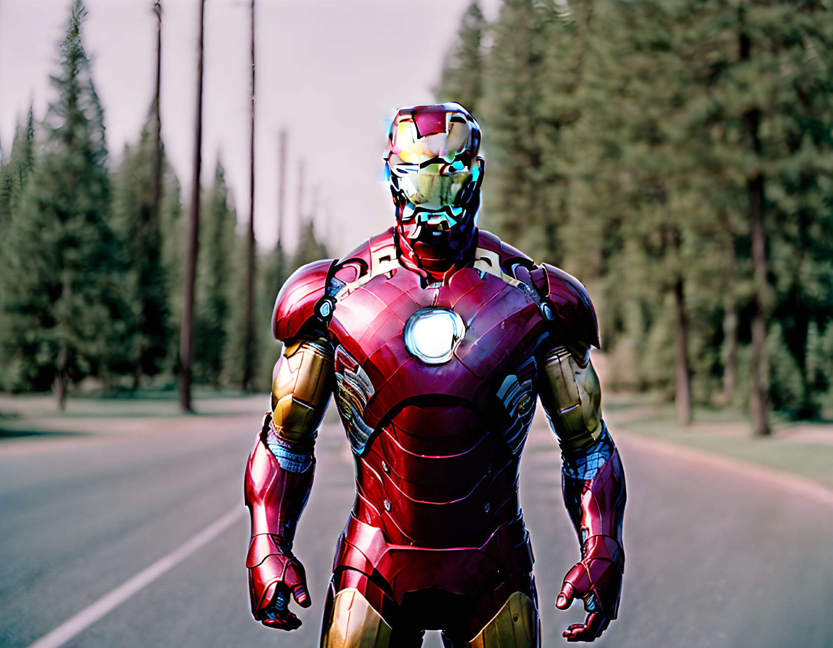 Damaged Iron Man