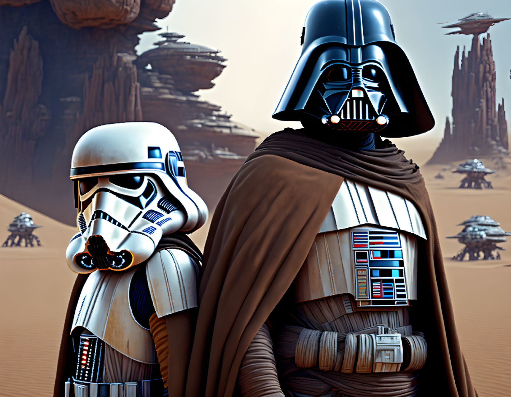 Imperil Trooper with Darth VAder 