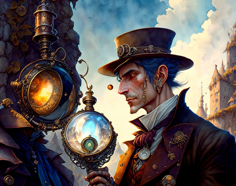   Fantasy sly steampunk with incredible whimsical 