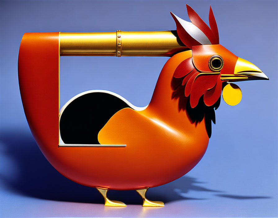 Chicken sculpture 