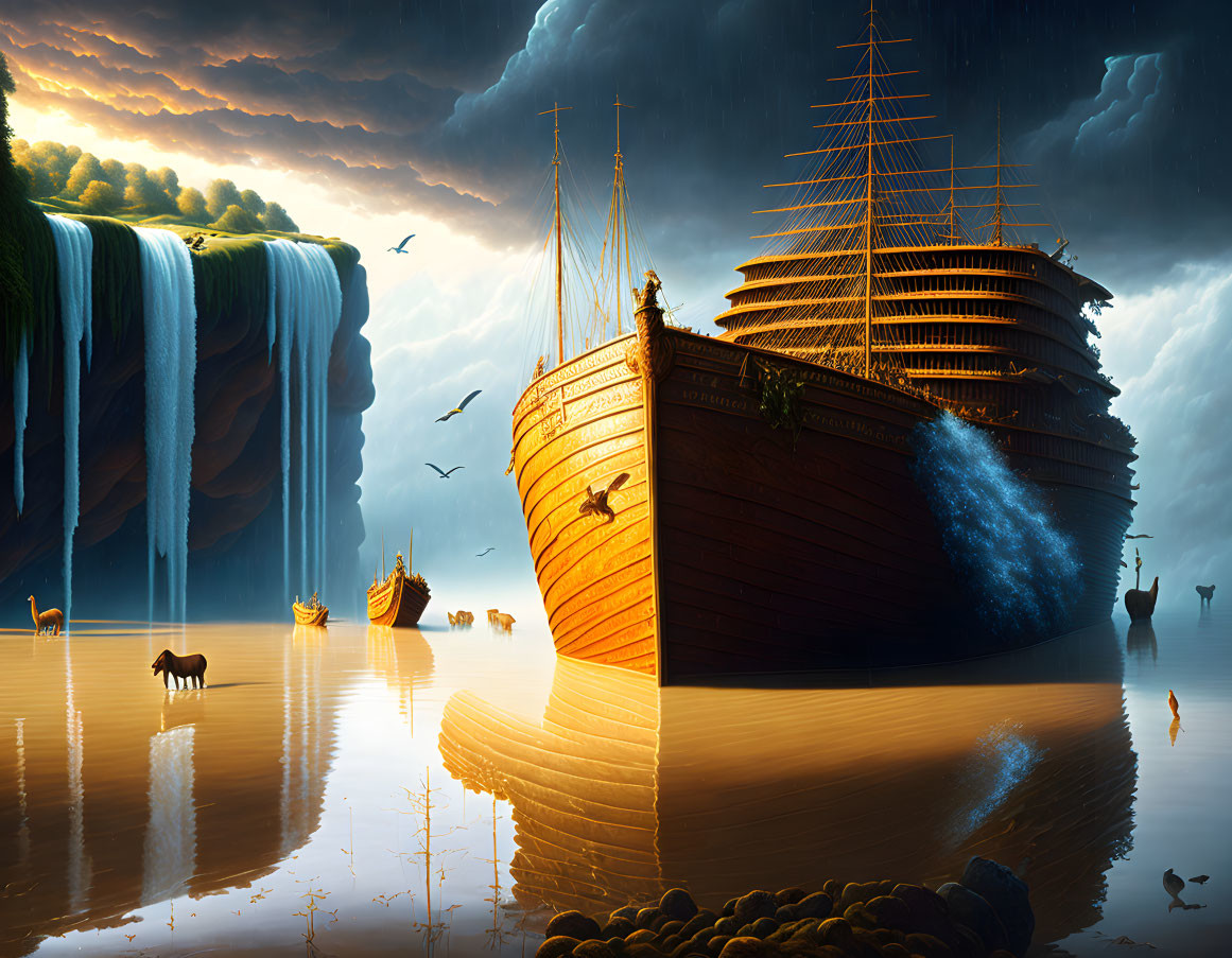 Noah's huge ark