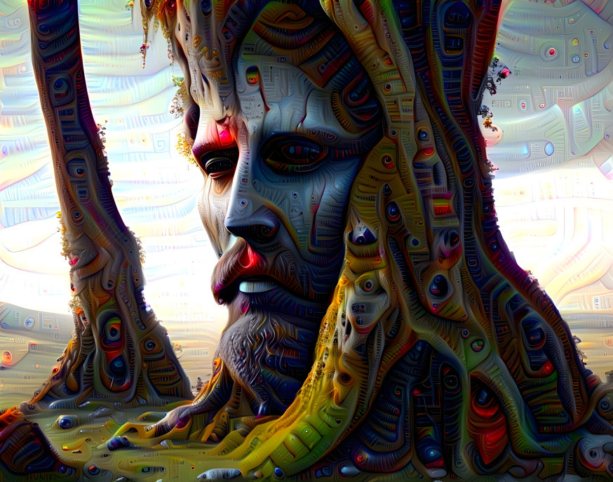man tree