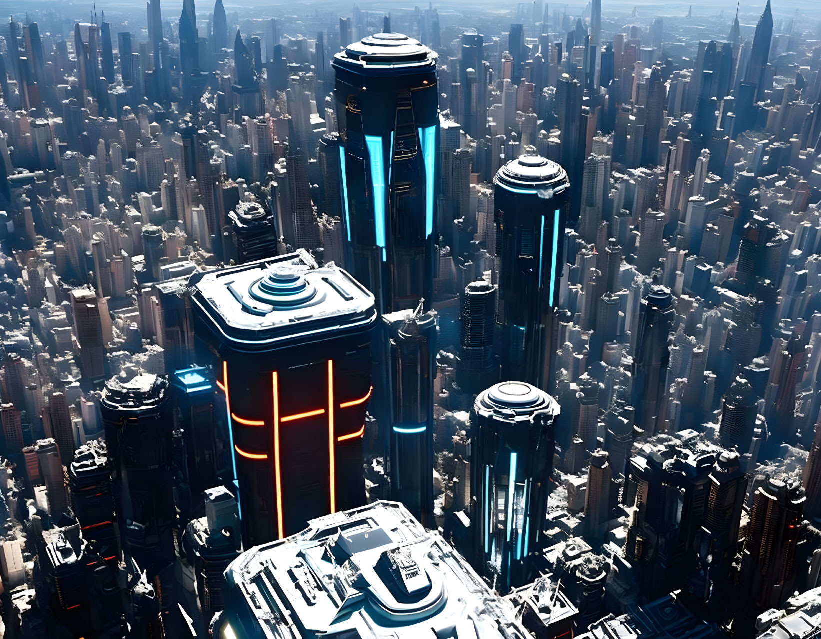 Futuristic city